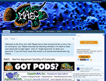 Tablet Screenshot of marinecolorado.org